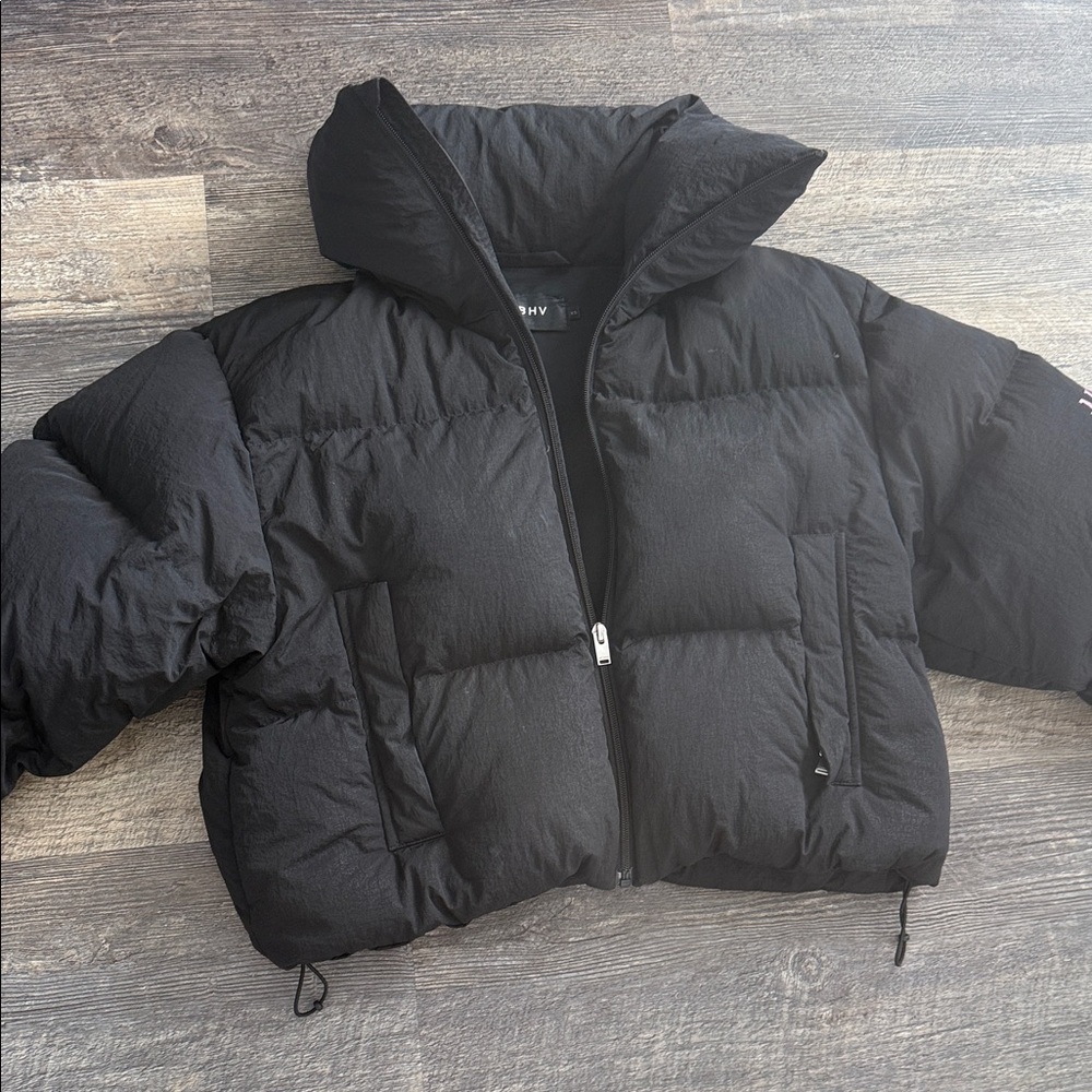MSBHV Black Puffer Jacket